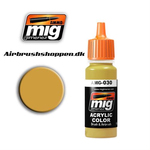 A.MIG-030 SAND YELLOW
